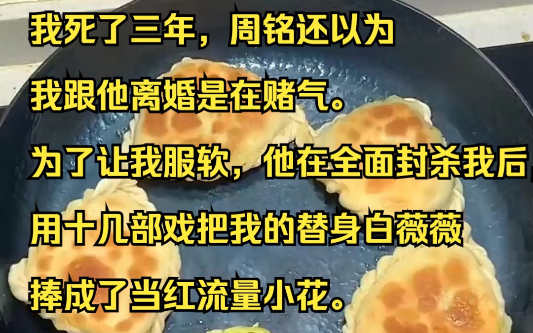 我死了三年,周铭还以为我跟他离婚是在赌气.吱呼小说推荐《花期代价》哔哩哔哩bilibili