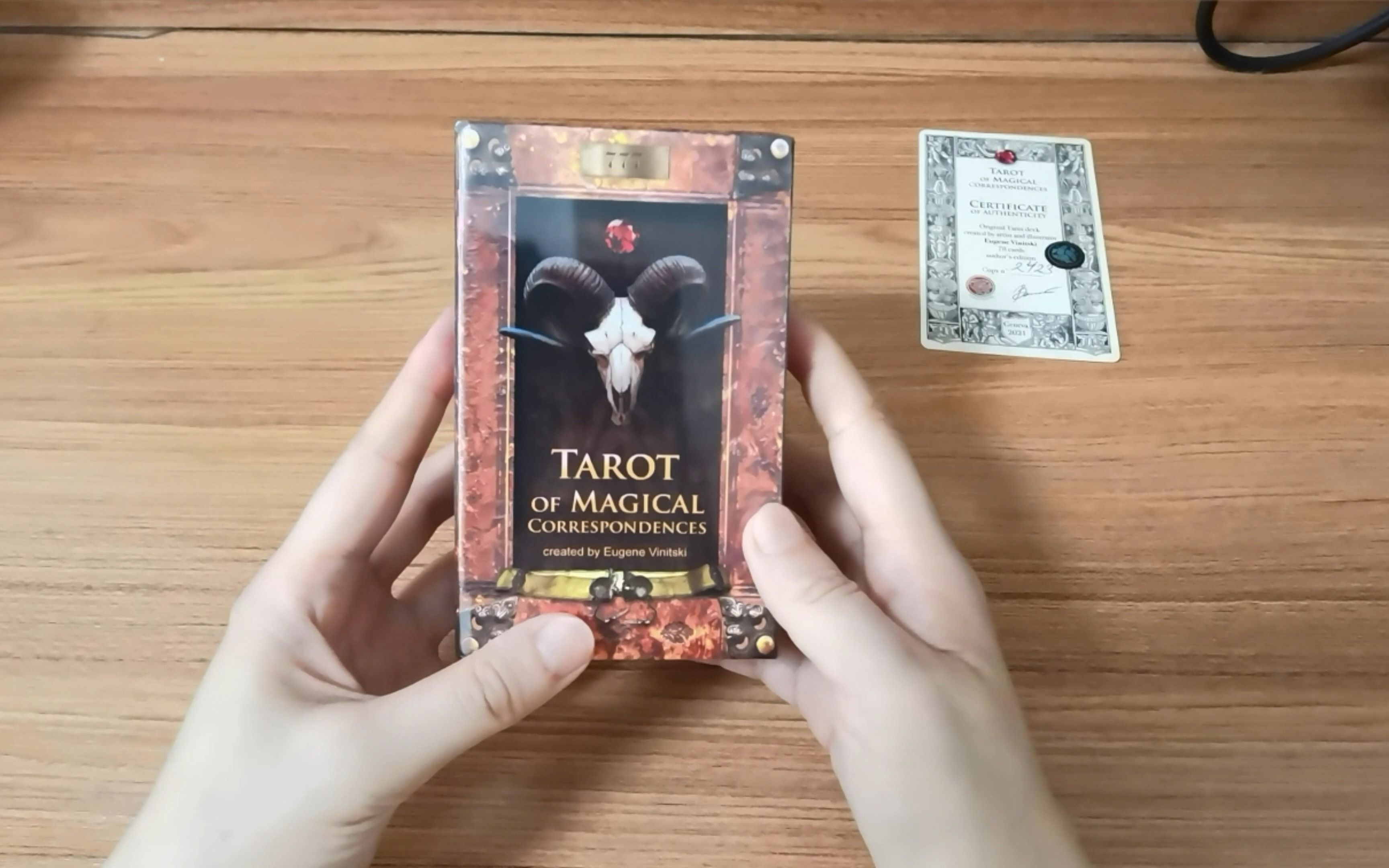 契合魔法塔罗牌(原版进口)开箱