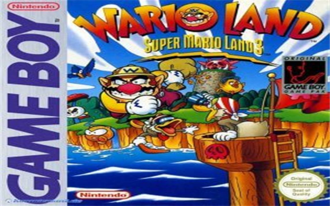 [图]【游戏欣赏0032】GB《超级马里奥大陆3: 瓦里奥大陆》全流程 Super MWario Land_ Super Mario Land 3