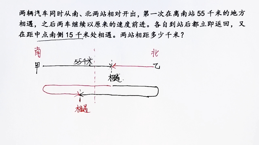 [图]六年级行程问题，有点难度，重在理解！