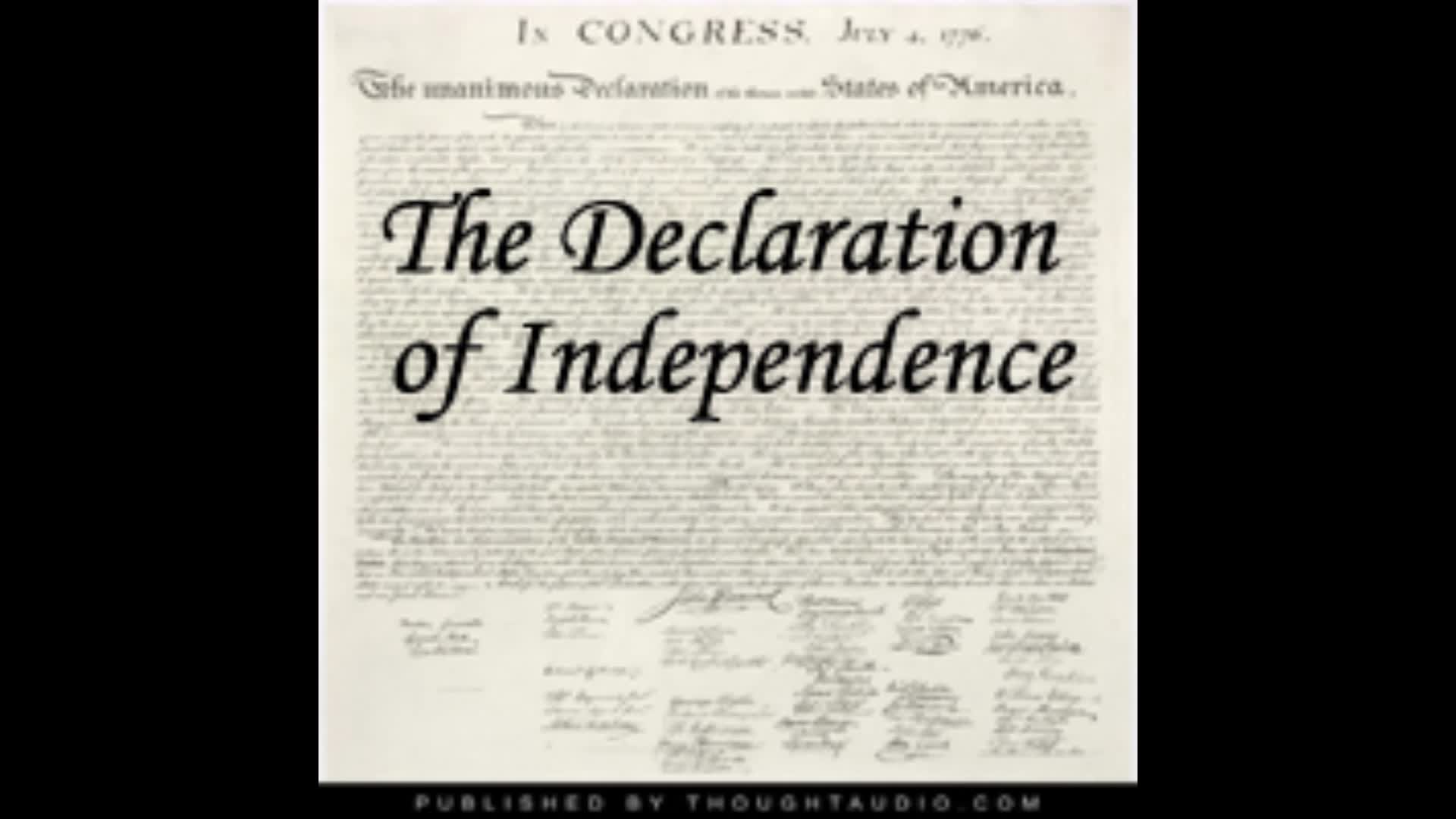 The Declaration of Independence哔哩哔哩bilibili