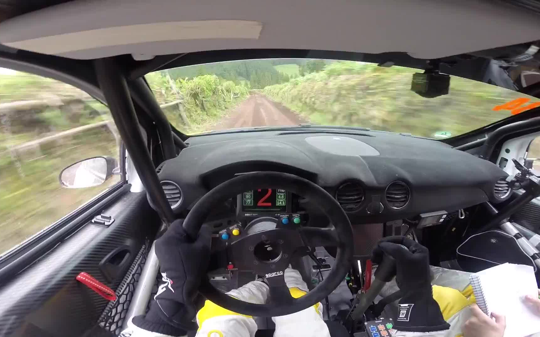 Rally POV  Driver and Codriver!  AzoresBy Chris Ingram Rally YouTube哔哩哔哩bilibili