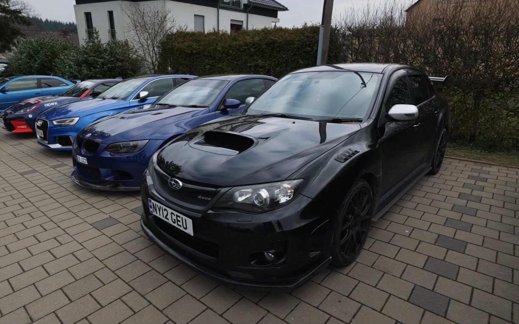 a bomb! subaru wrx sti s206 nurburgring challenge package!