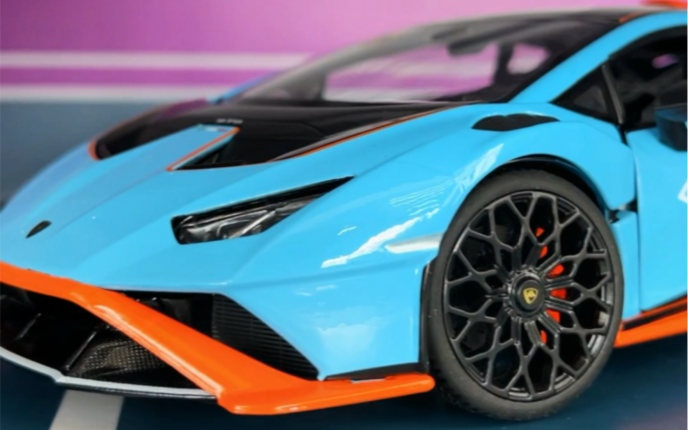 海湾石油蓝配色兰博基尼-sto炫酷无敌冲冲冲