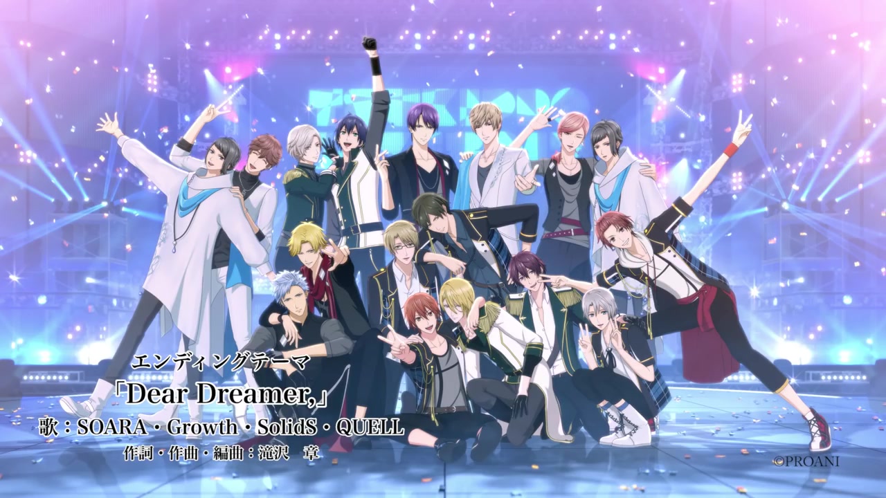 【TSUKIPRO】ED13「Dear Dreamer,」 SOARA・Growth・SolidS・QUELL试聴动画哔哩哔哩bilibili