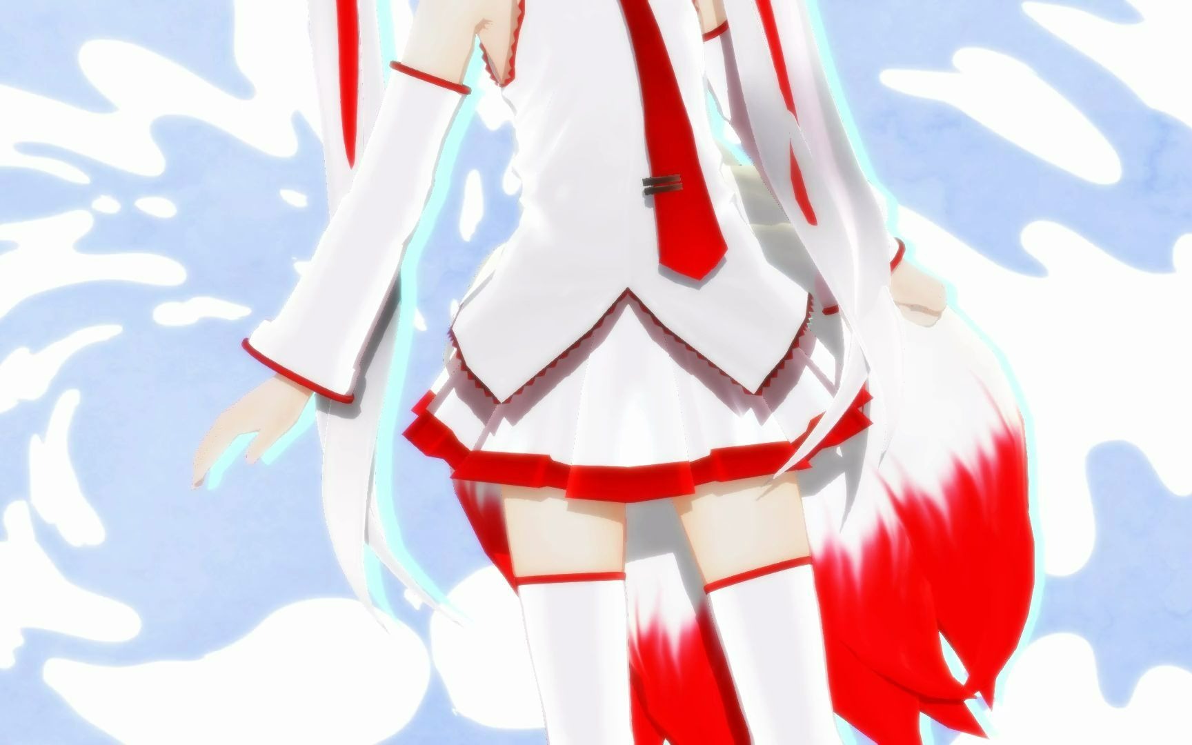 【2dpv风 三妈式九尾小miku】summertime!_哔哩哔哩_bilibili