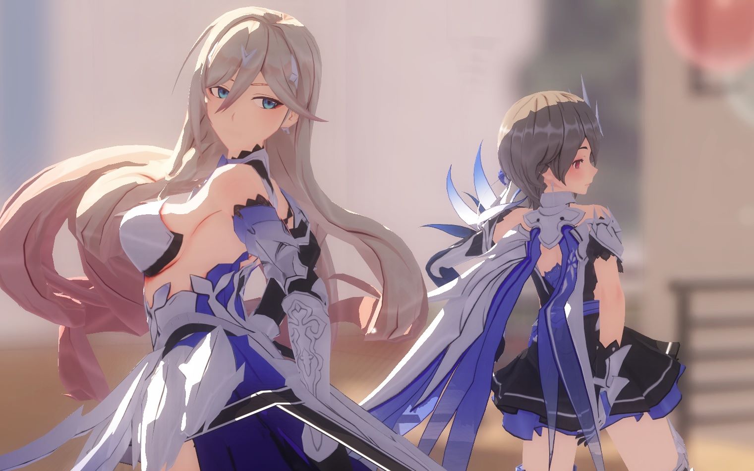 【崩坏3mmd】我不管,丽塔呆鹅贴贴【girls】