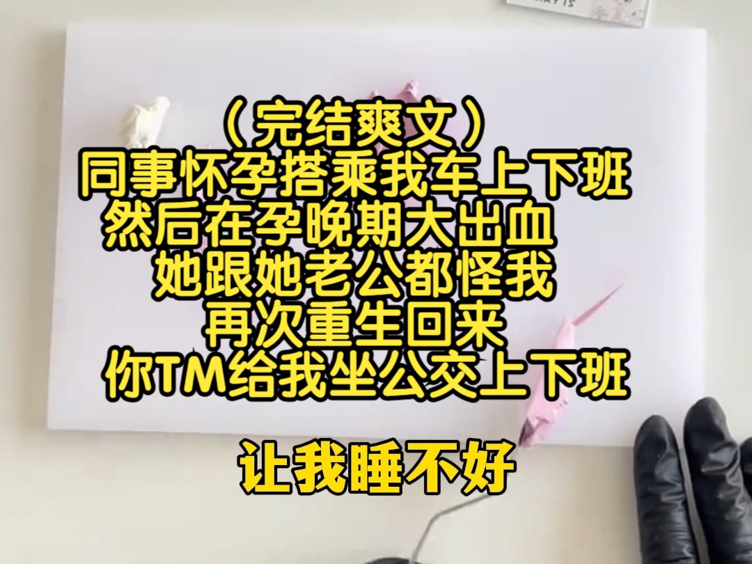 (完结爽文)同事怀孕搭乘我车上下班,然后在孕晚期大出血,她跟她老公都怪我,再次重生回来,你TM给我坐公交上下班哔哩哔哩bilibili