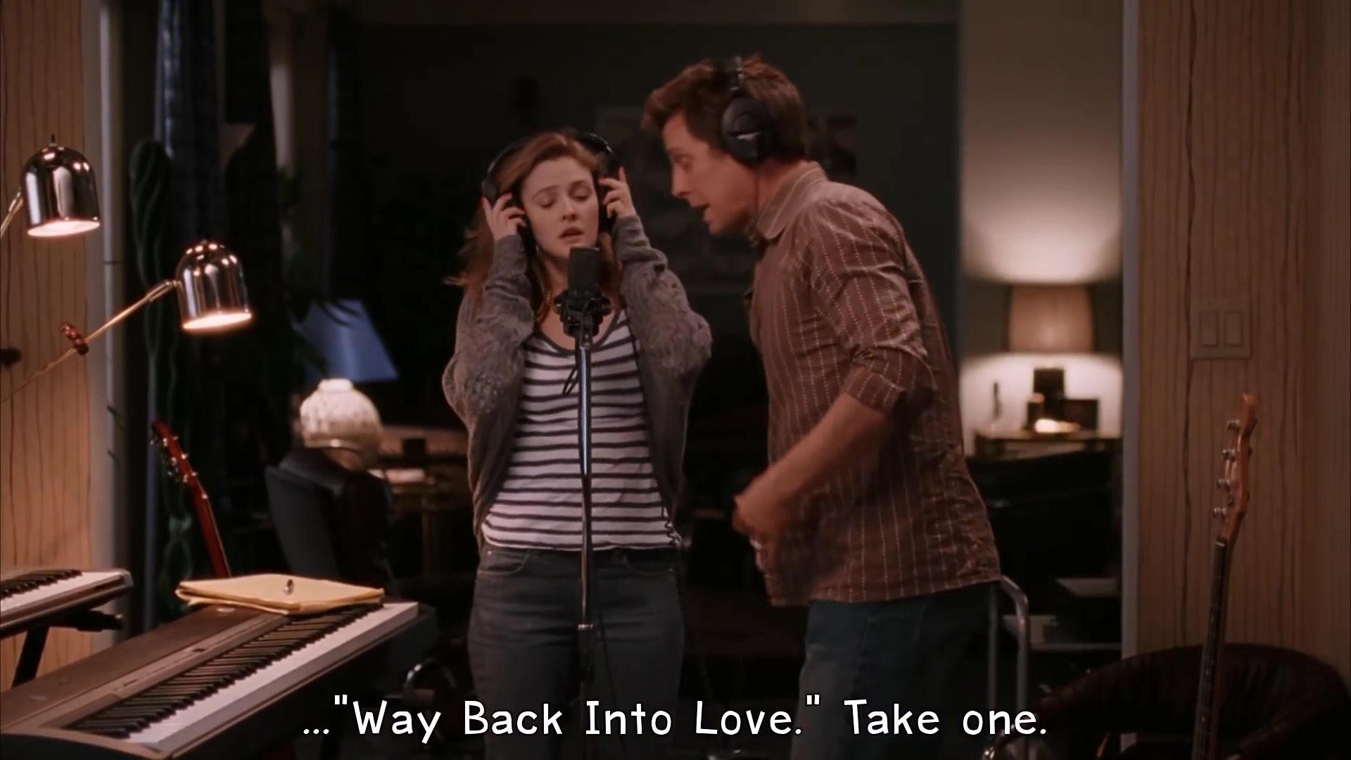 [图]K歌情人主题曲Hugh Grant & Drew Barrymore - Way Back Into Love (Lyrics) 1080pHD