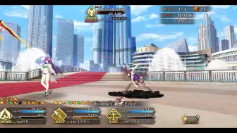 Download Video: 【fgo】cb体系，吃满刻印，无树无被动4，bba也能强行6加成泳九90++！