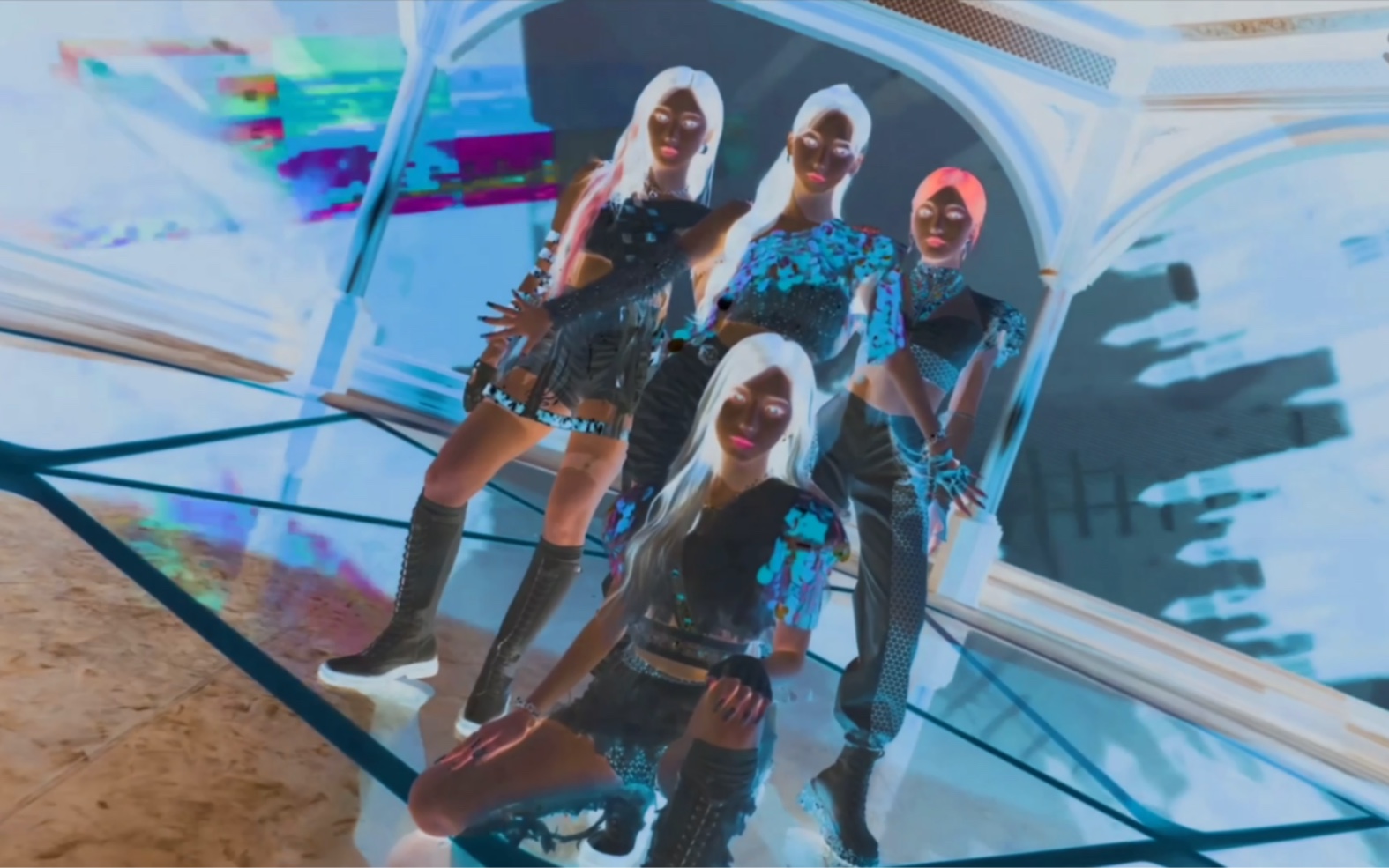 sm最新ai黑人女团aespa新歌next level公 