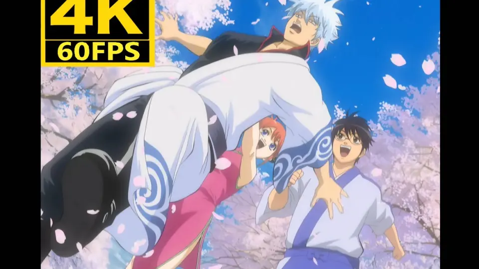 4K 60FPS】 Gintama《银魂》NCOP7银Stairway Generation_哔哩哔哩_bilibili