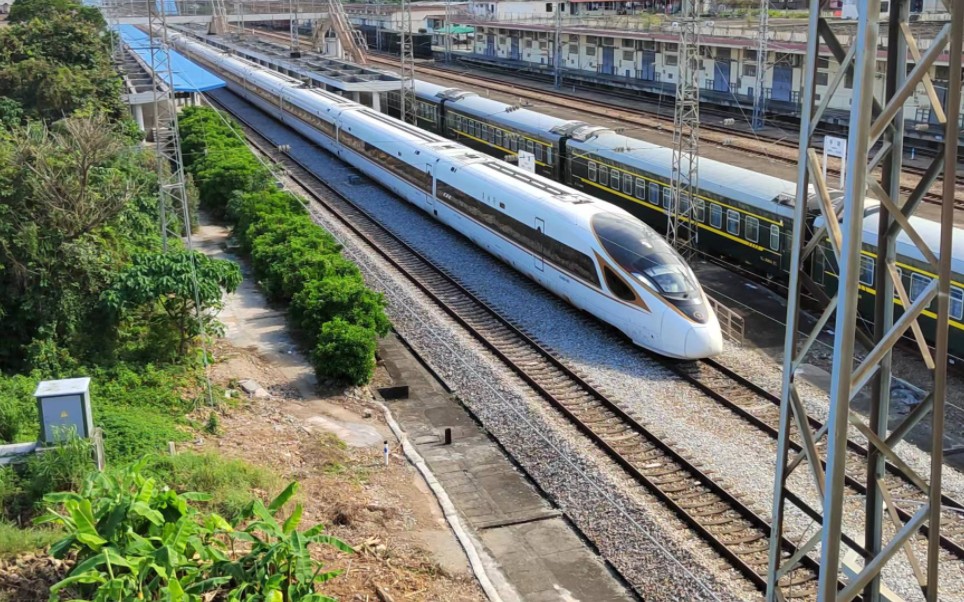 cr400bf重连担当g998(深圳-上海虹桥)通过