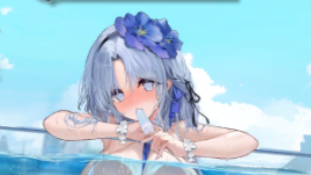 【碧蓝航线】阿尔萨斯live2d泳装皮肤语音鉴赏