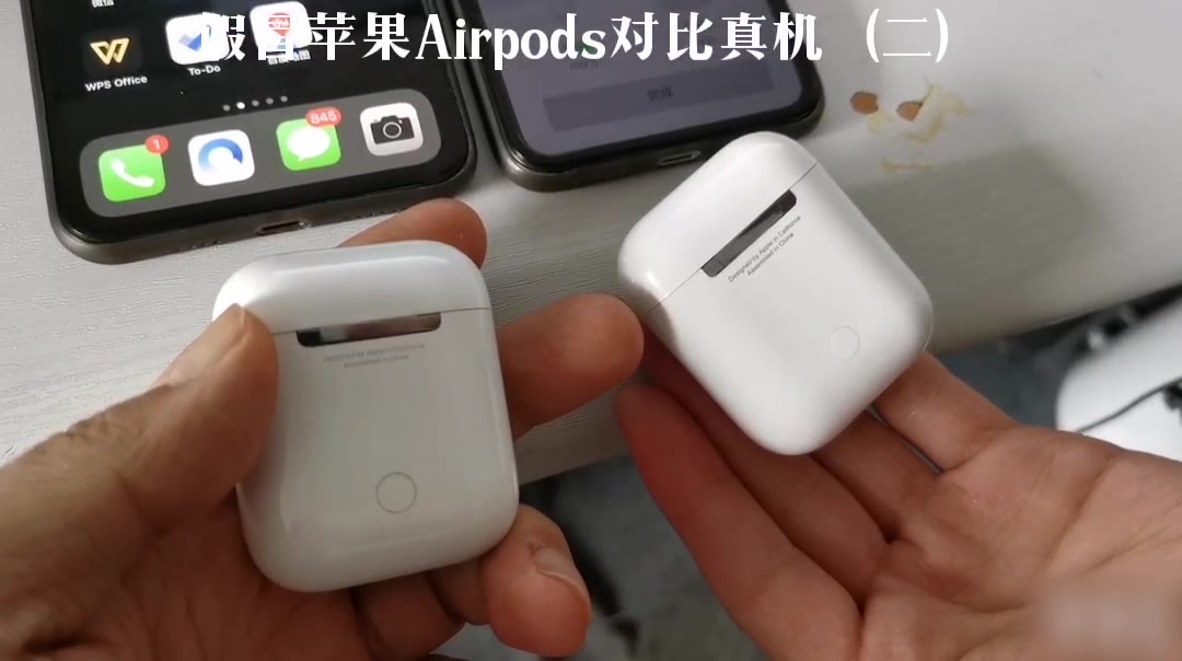 「科技美学」防上当!假冒 苹果Airpods 流入市场,连接动画电量全拟真,更难鉴别哔哩哔哩bilibili