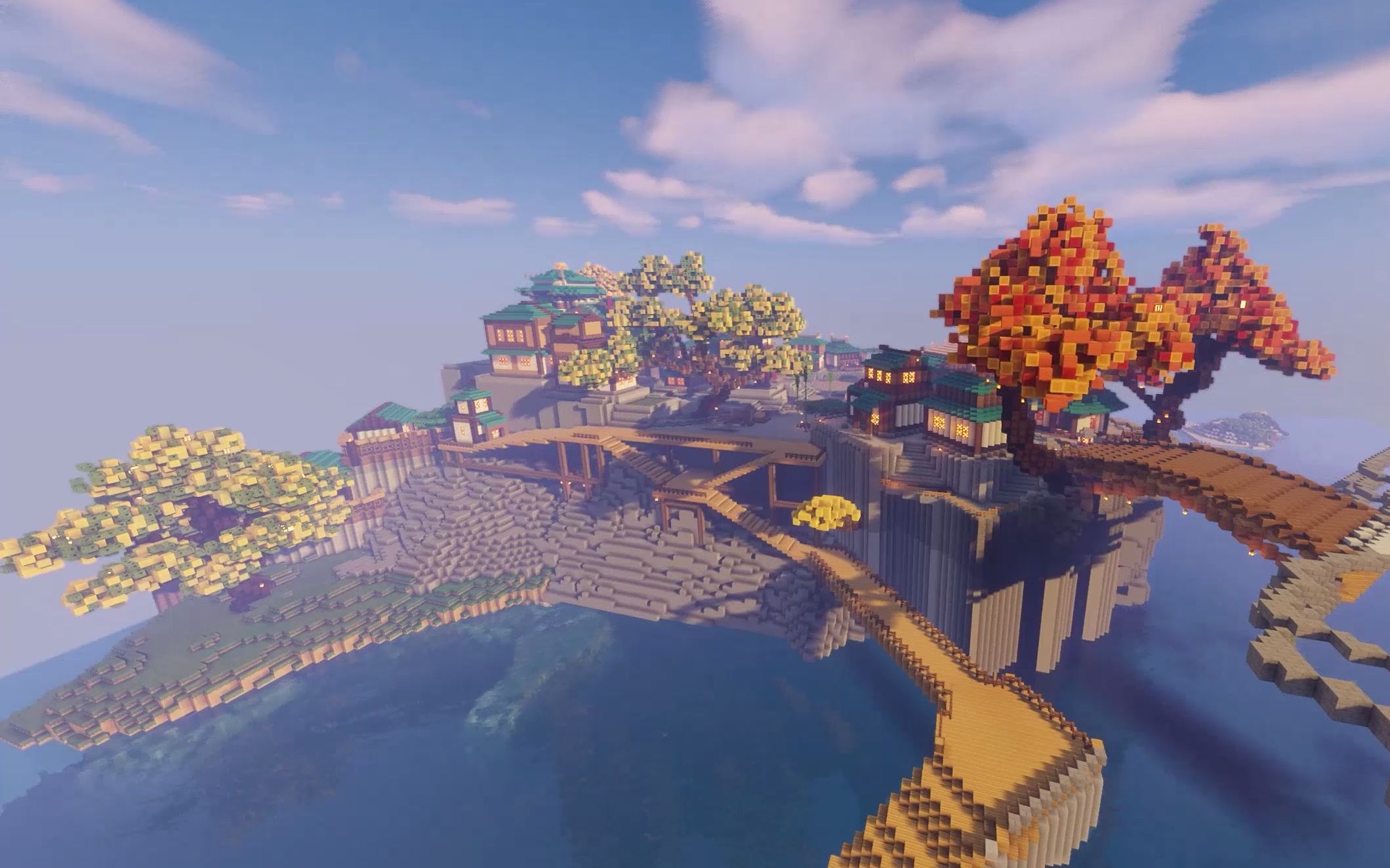 生存还原璃月港第二期居民区完工