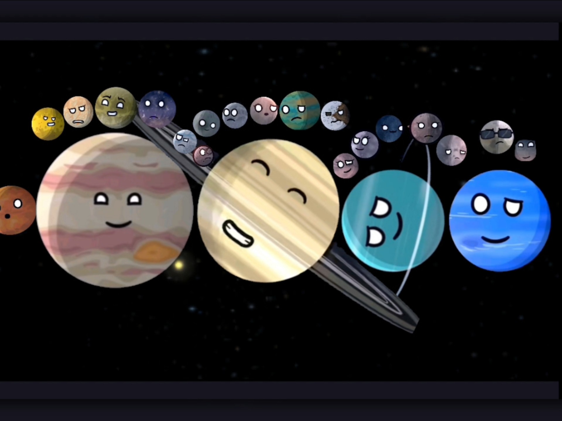 太阳系的天体球