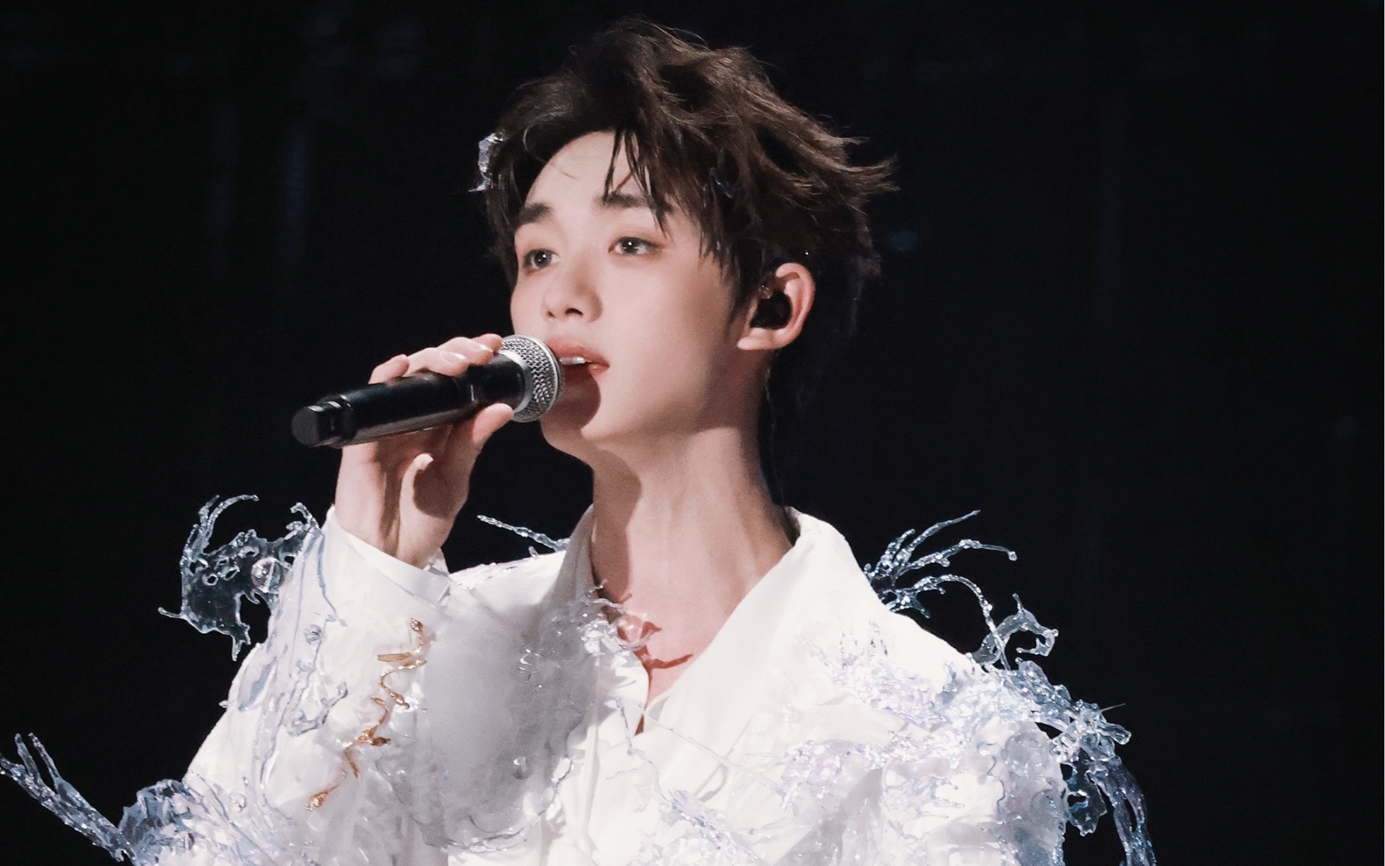 神爱世人倾心而唱《陪你度过漫长岁月》丁程鑫单人直拍fo-催雪银杏