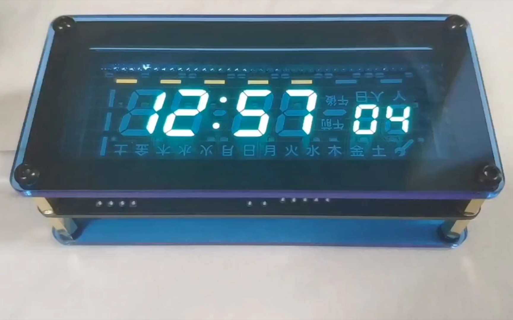 【钟表迷】VFD(真空荧光显示屏)时钟哔哩哔哩bilibili