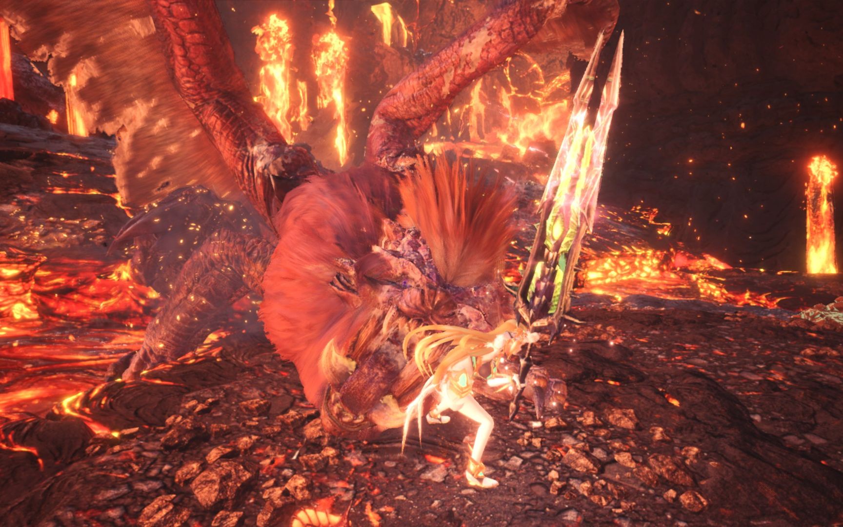 大剑炎王龙ta规则日常练习2分台(试一下新出的电龙大剑mod)