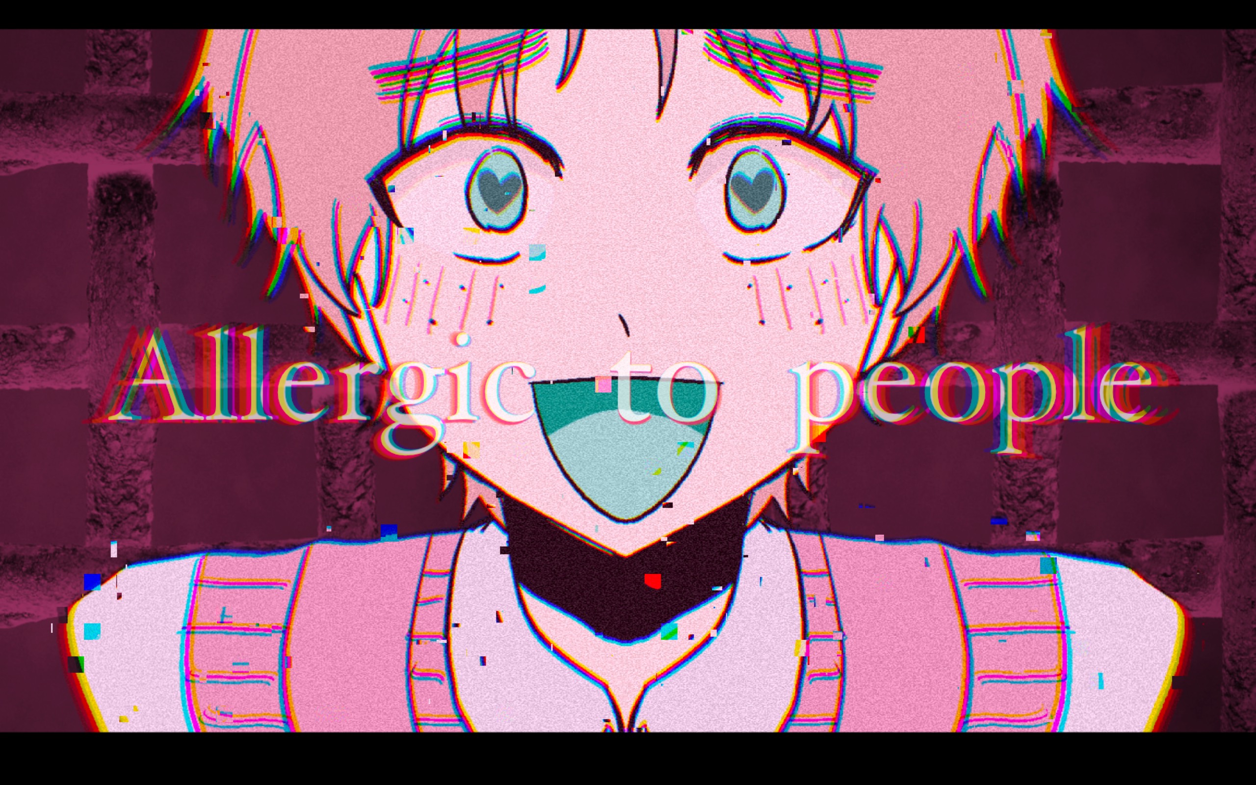 [图]【黑塔利亚/黑白英】Allergic to people（微闪烁注意）