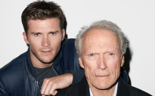 談論長得和他一模一樣的兒子scott eastwood