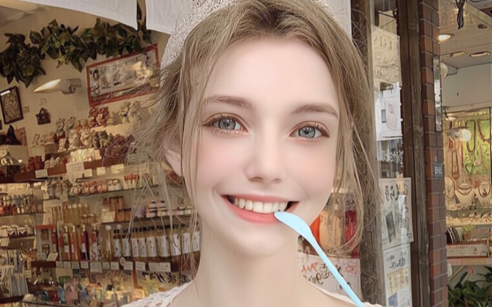 神仙颜值！98年的德国模特chloe！这才是真人芭比吧！ 哔哩哔哩