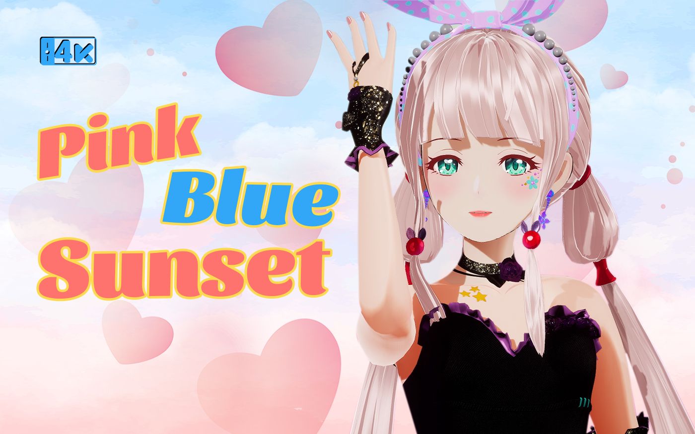 [图]吴宣仪「Pink Blue Sunset」全网最甜翻唱来袭 【露早翻唱】【4K】