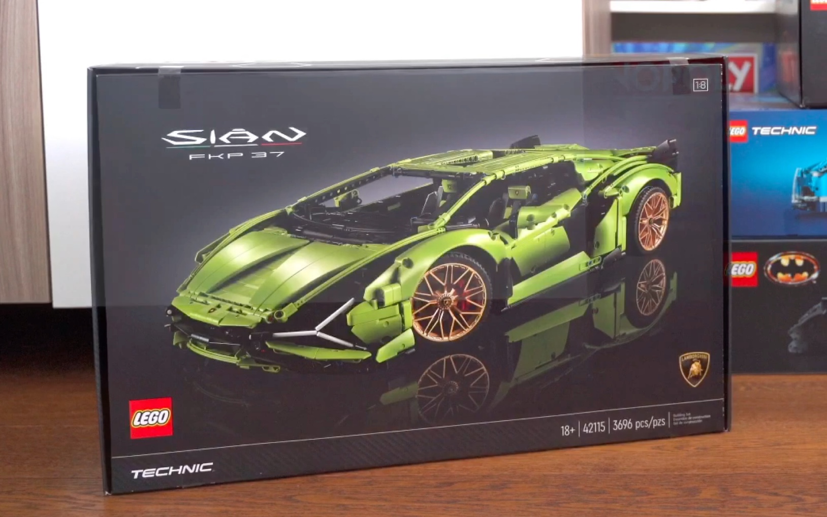 乐高technic兰博基尼-听说可以传4k视频了