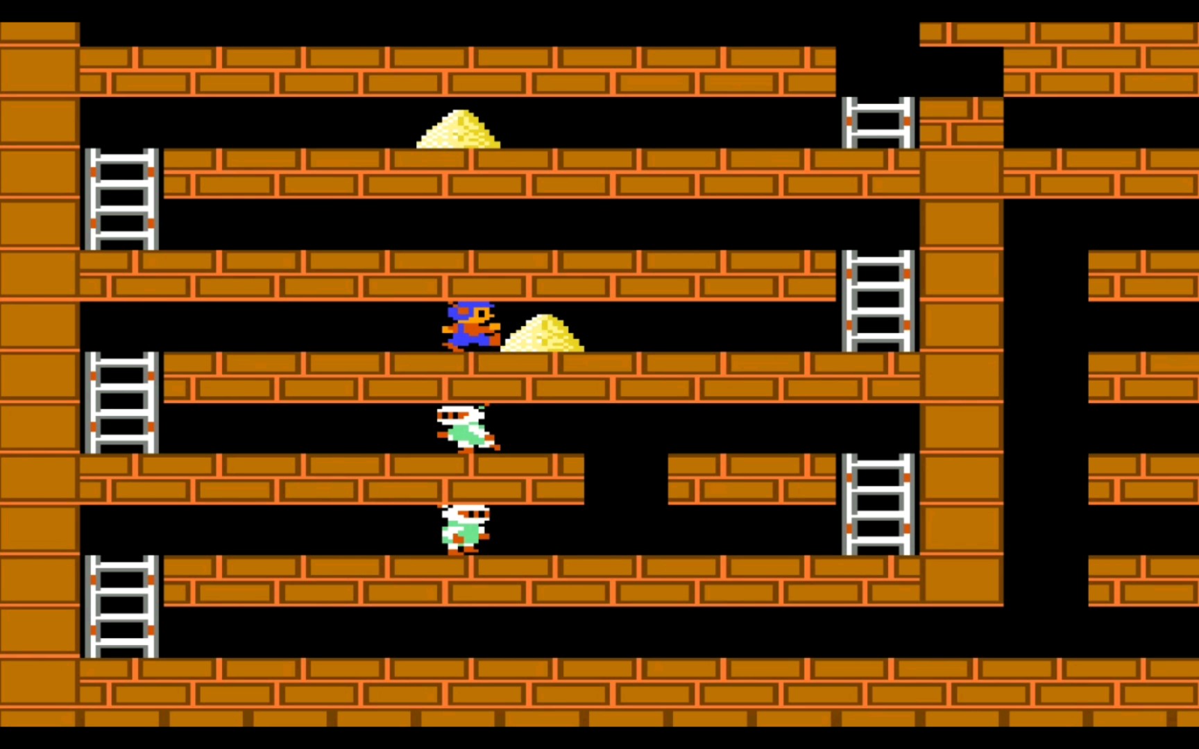 经典怀旧fc游戏《淘金者》第40关_哔哩哔哩 (゜-゜)つロ 干杯