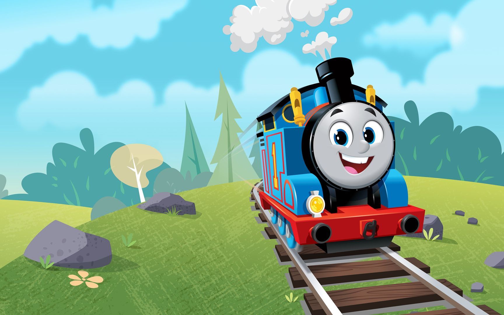 [图]托马斯和他的朋友们 第25季 全新主题曲 | Thomas & Friends - All Engines Go - New Theme Song