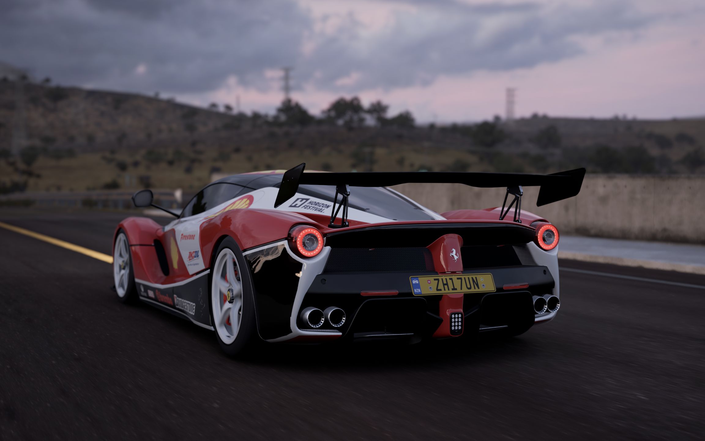 【地平线5】lafarrari 画质测试