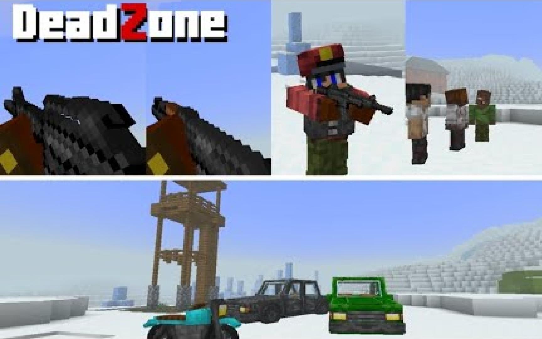 [Addon]我的世界死亡地带DeadZoneV1.3.1汉化版(附下载链接)/手机国际版DeadZone模组/我的世界基岩版模组介绍哔哩哔哩bilibiliMinecraft