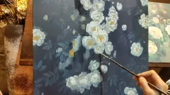 油画——花卉