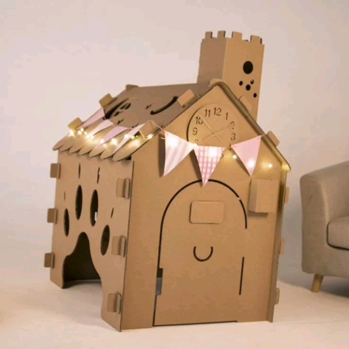 用纸箱制作的精美手工作品