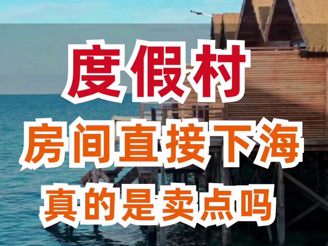 仙本那度假村怎么选?房间直接能下海真的是卖点还是缺点?哔哩哔哩bilibili