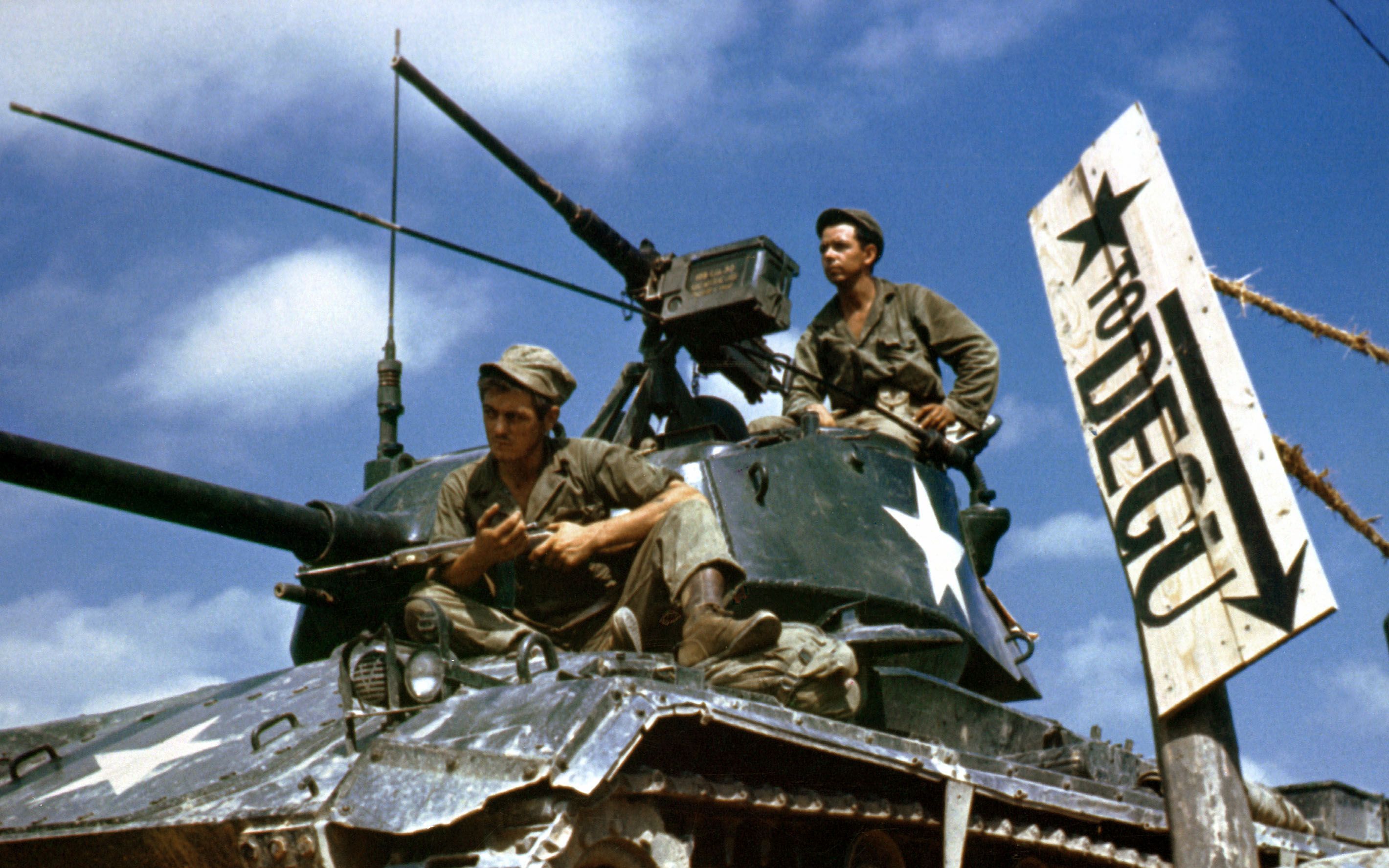 美国军事历史中心公开朝鲜战争存档视频片段1950