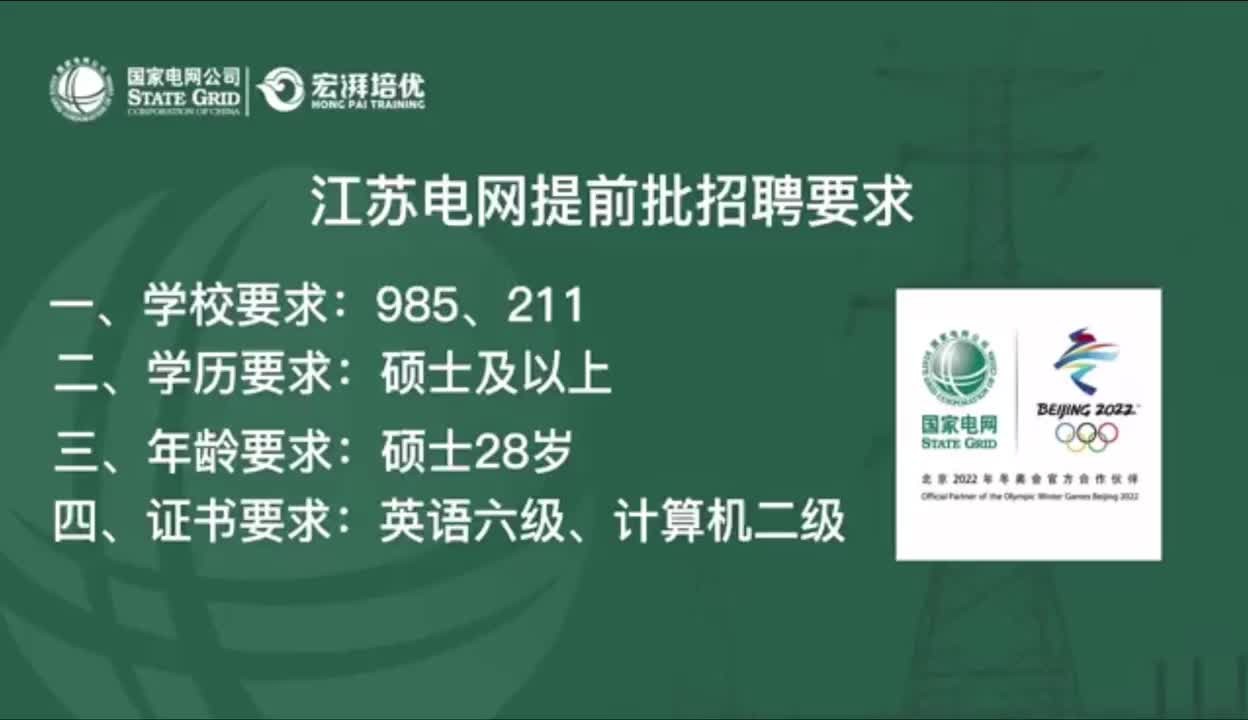 待遇最好的江苏电网校招来了,不想参加统考的你真的准备好了?哔哩哔哩bilibili