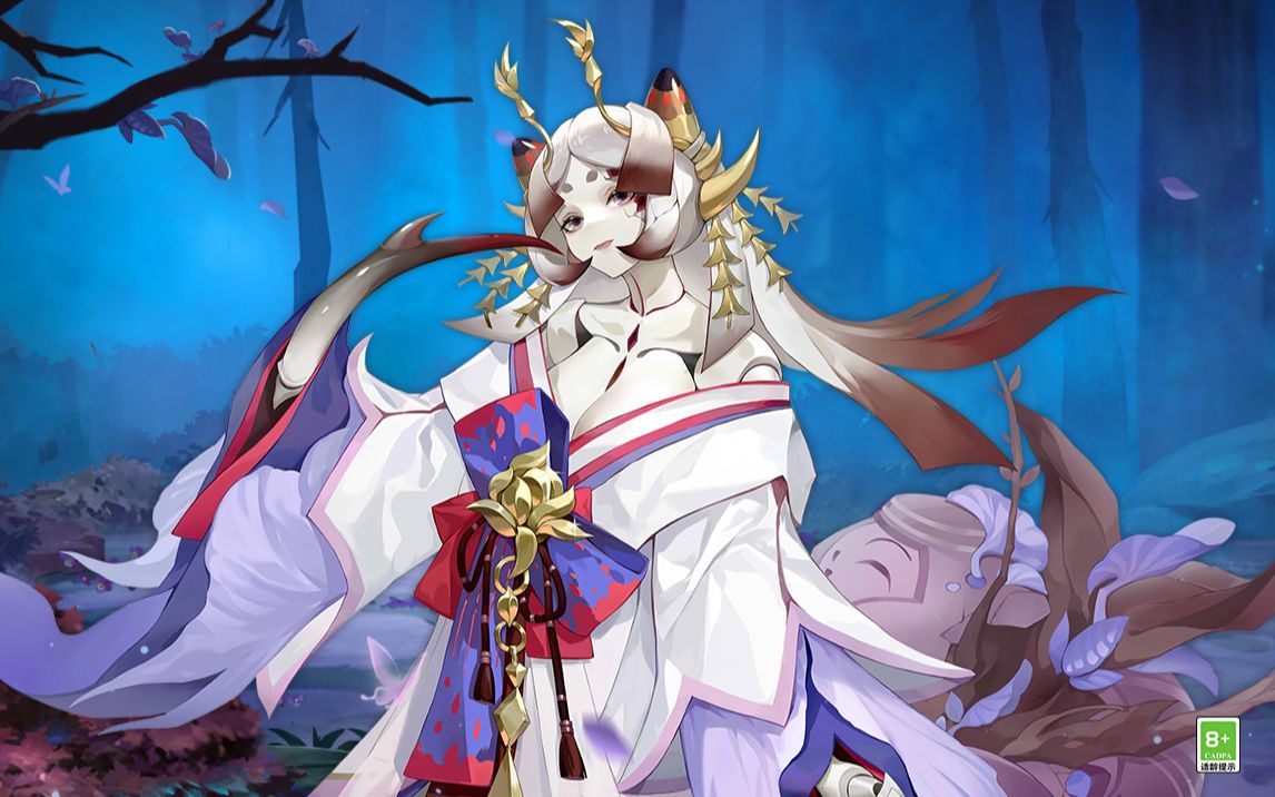 《阴阳师》於菊虫新皮肤情报(cv:羽饲真梨)| 虫鸣低语,木茧化蝶