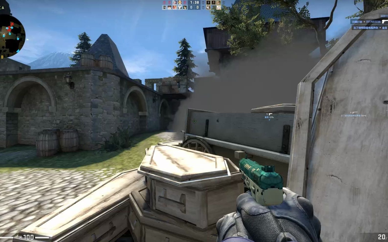 csgo休闲模式古堡激战,a点人多为什么守不住