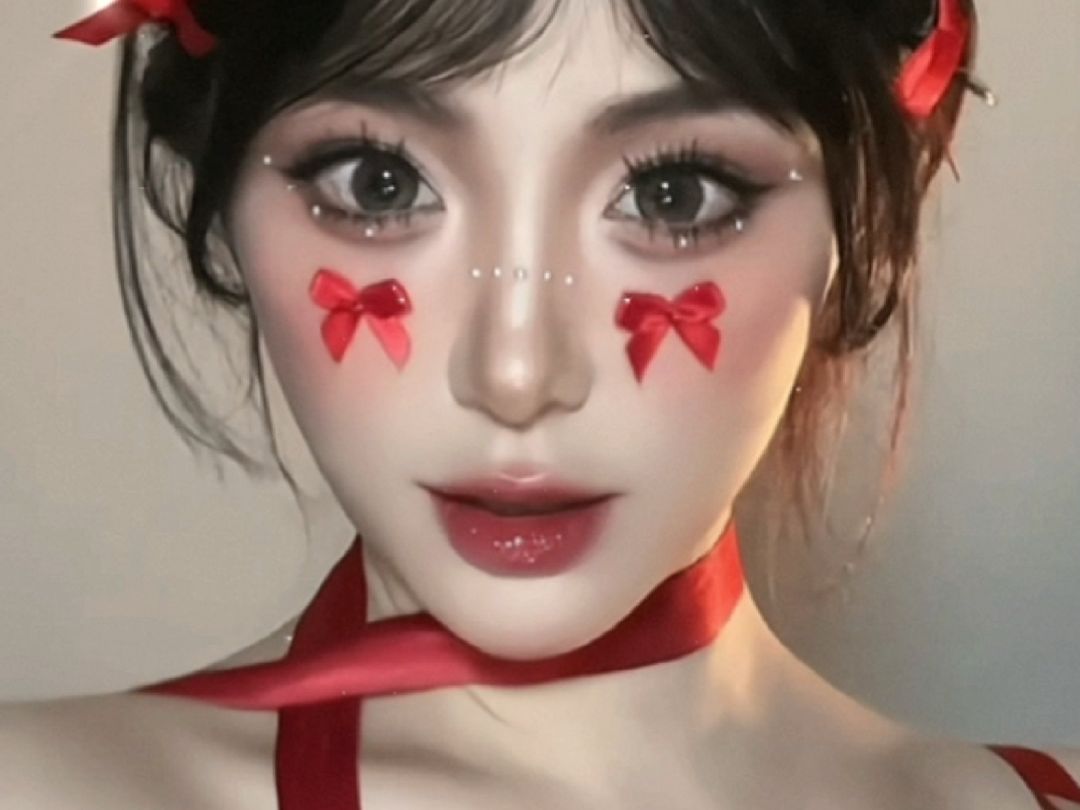 精致又简单的圣诞节妆容来咯