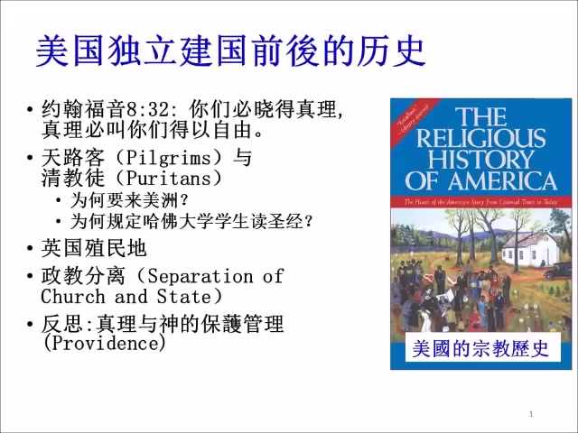 [图]【美国建国历史】一个视频带你了解英语 阅读理解 里的美国历史背景