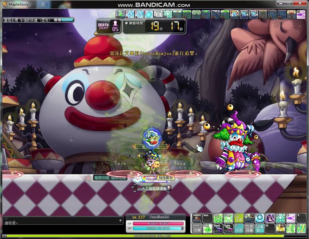 tms新枫之谷冒险岛台服鲁塔比斯混沌4傻小丑比较详细讲解攻略教程