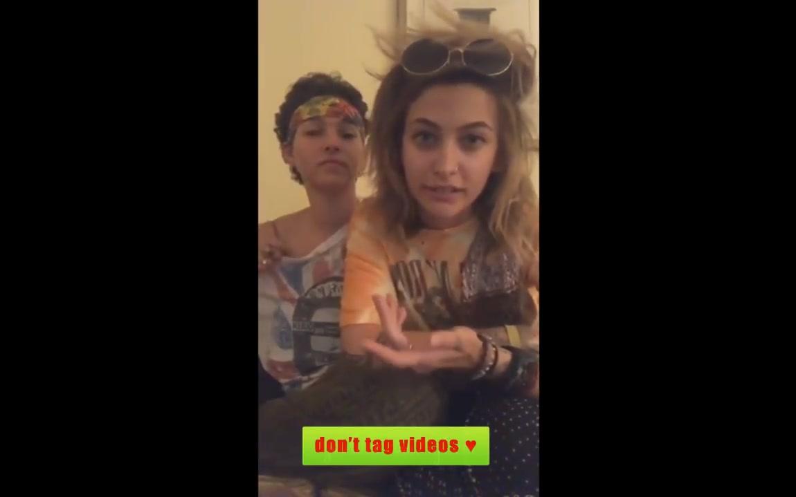 【帕里斯杰克逊】Paris Jackson Instagram Live Stream  3 MAY 2018哔哩哔哩bilibili