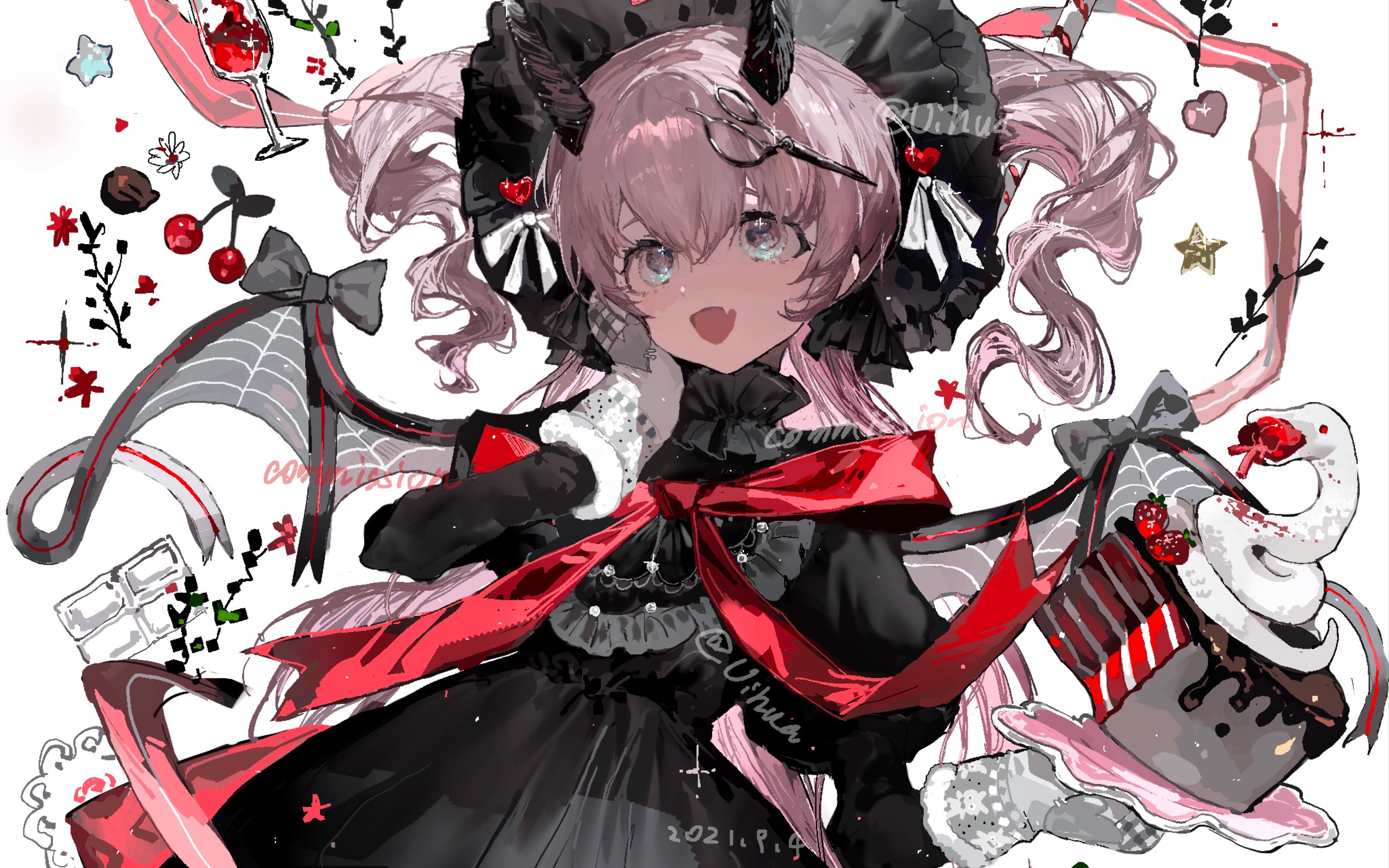 【procreate】这次画了黑加红-维徊徊徊-维徊徊徊-哔哩哔哩视频
