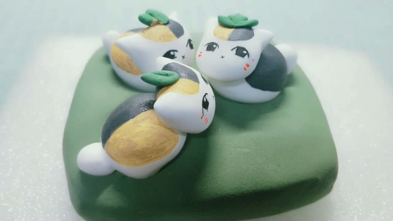 超轻黏土猫咪老师