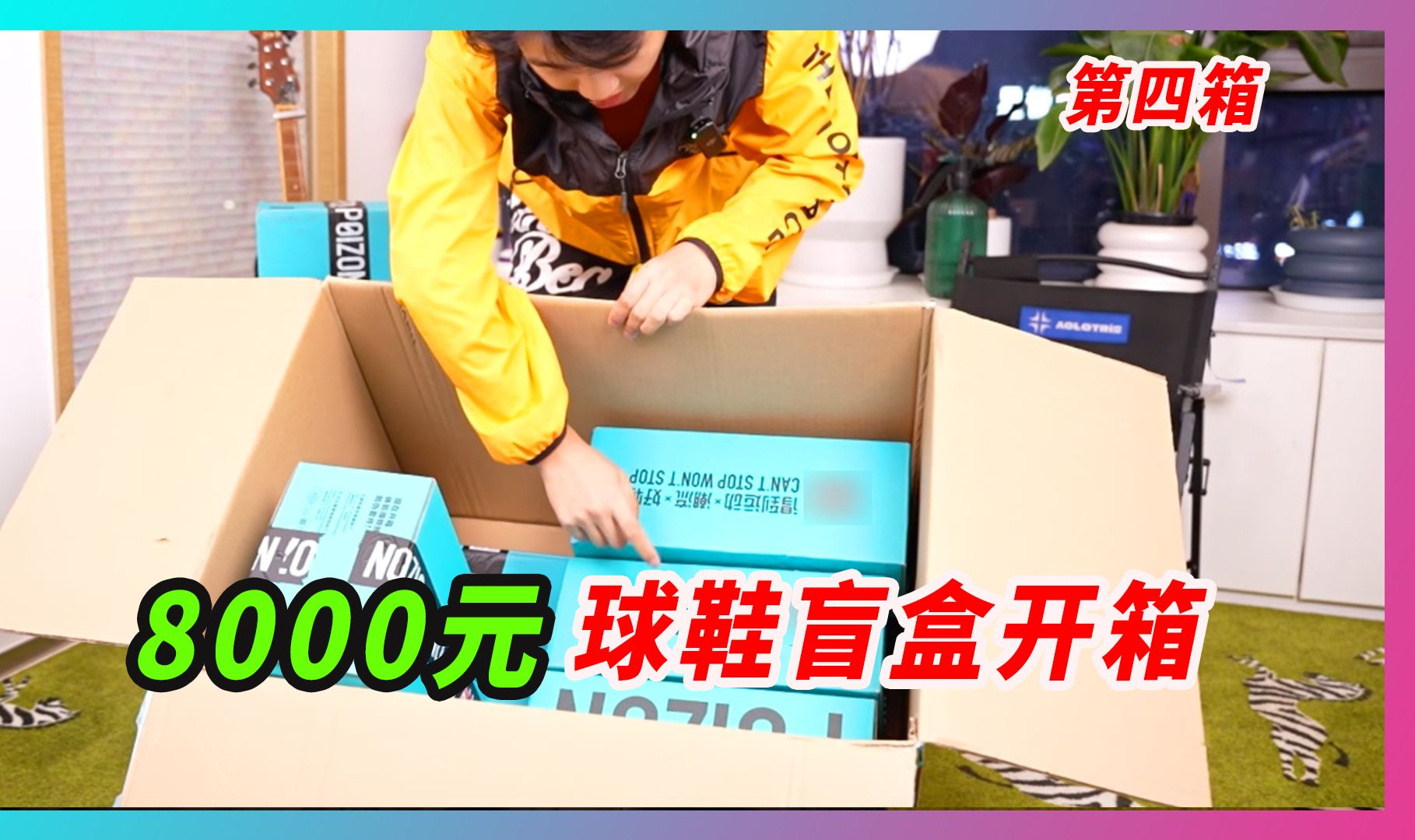 8000元球鞋盲盒开箱(4号箱)哔哩哔哩bilibili