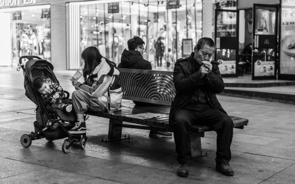 街头摄影扫街黑白集街头人文纪实摄影重庆