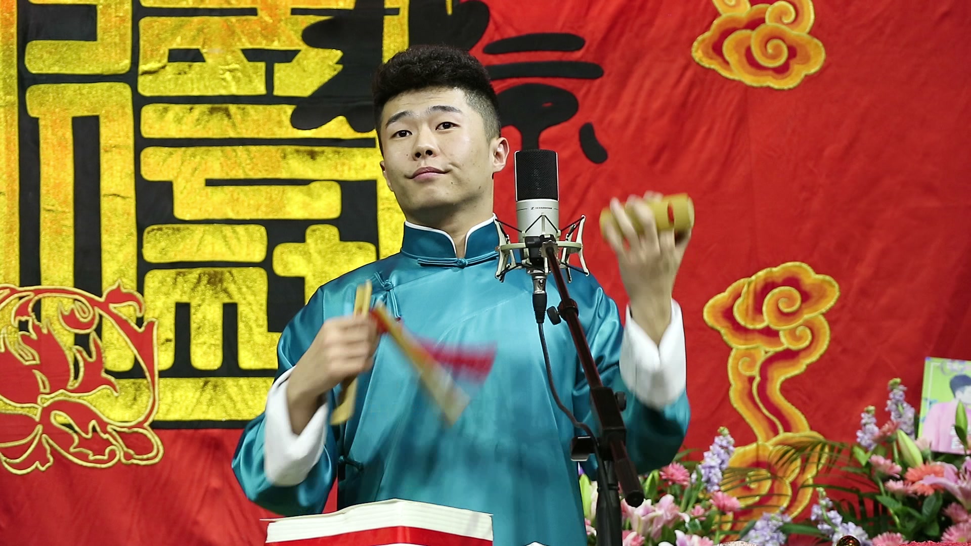 20171207新街口孟周合作七周年之周九良快板书《武松杀嫂》