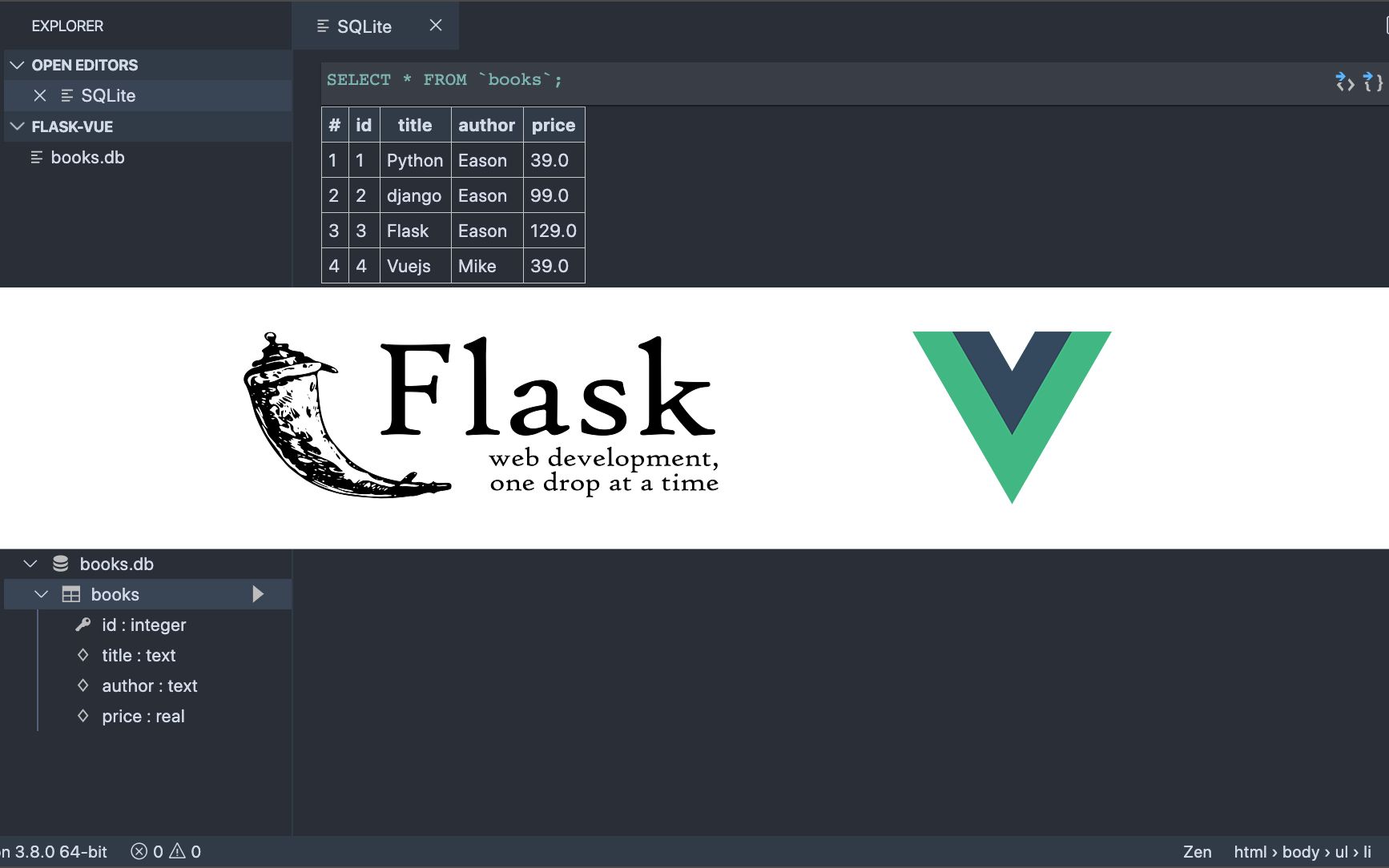 Python Flask 后端开发整合 Vue.js 前端框架,全栈开发必备哔哩哔哩bilibili